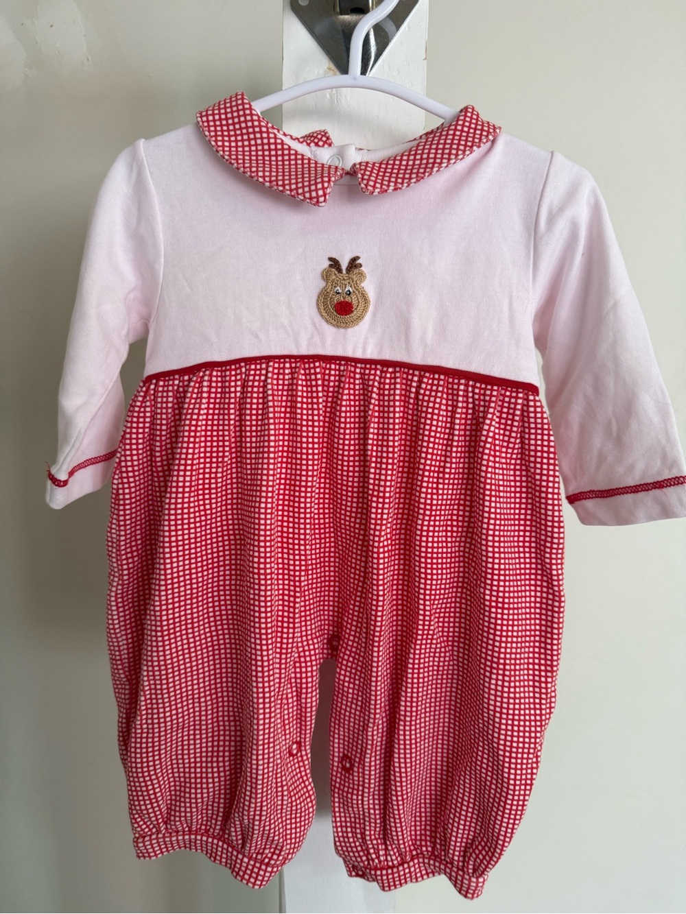 Baby Luigi Rudolph Romper